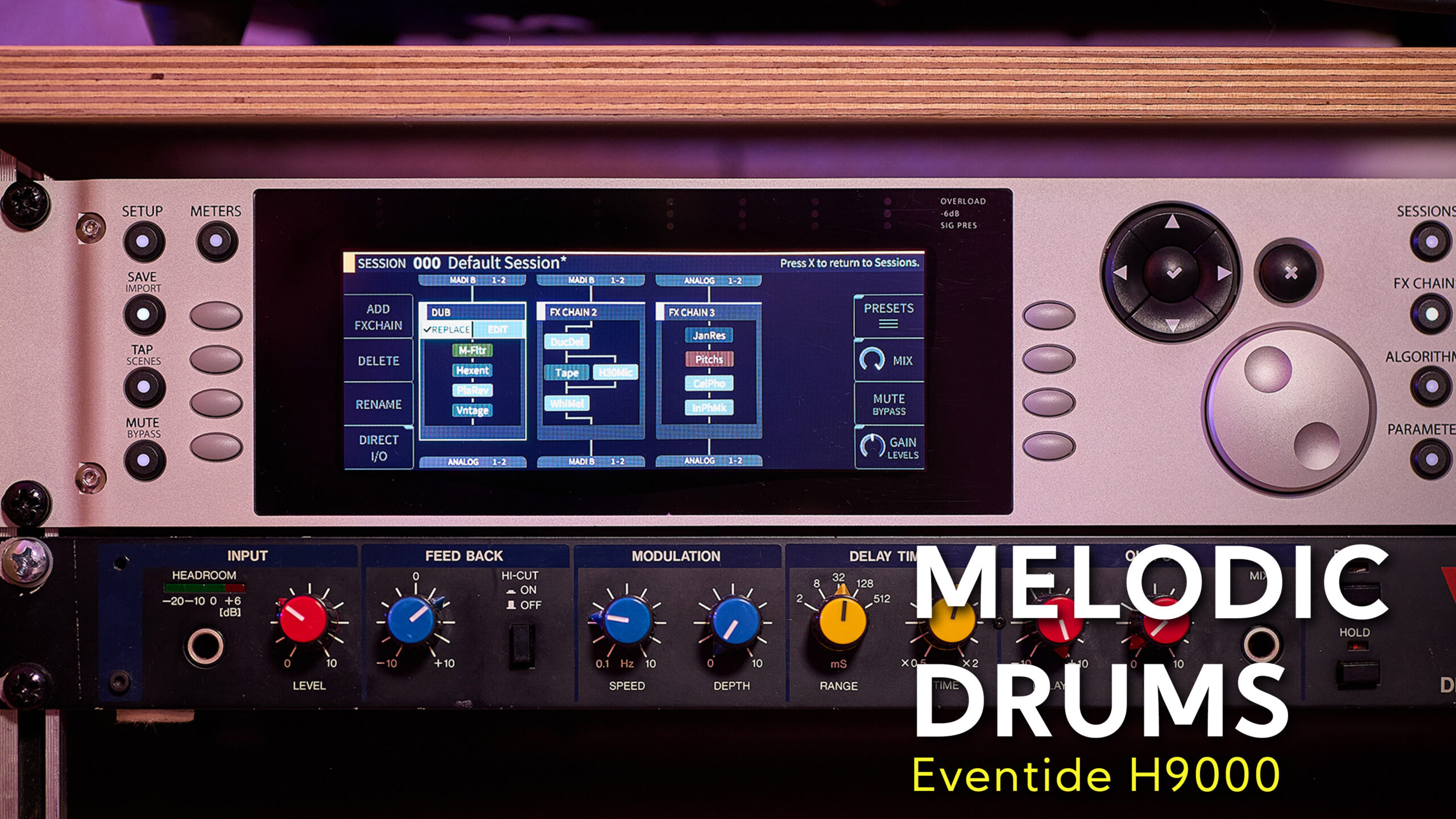 Melodic Lo-Fi Drums | Eventide H9000