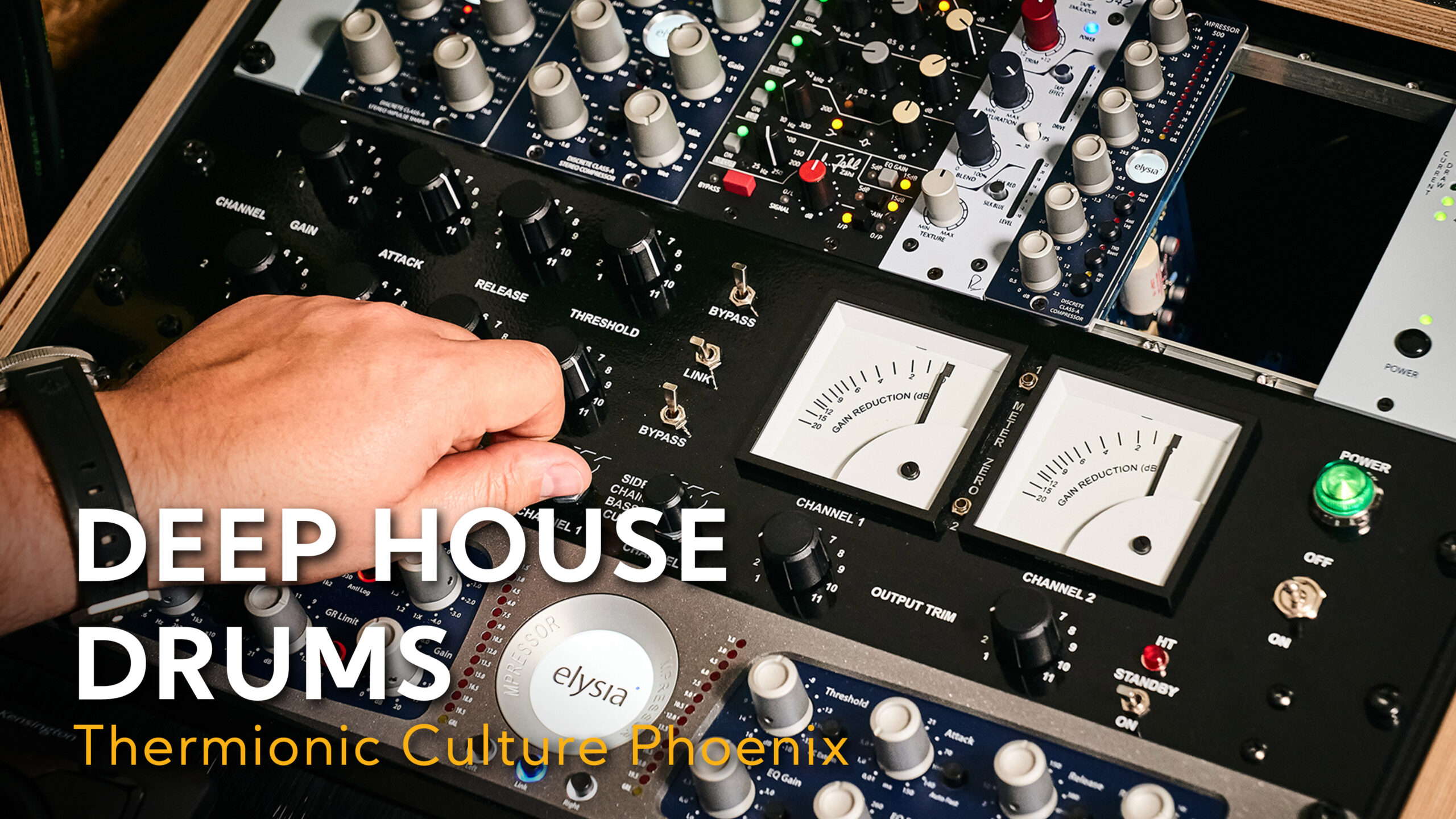 Deep House Drums | Thermionic Culture Phoenix Tube Compressor